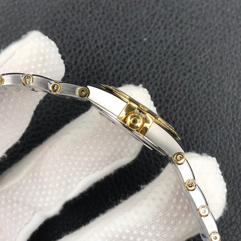 CONSTELLATION 28MM QUART DIAMOND BEZEL MOP DIAL